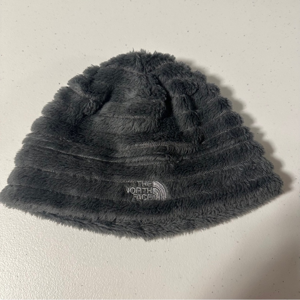 The North Face Gray Fleece Hat